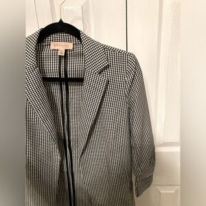 Gingham blazer